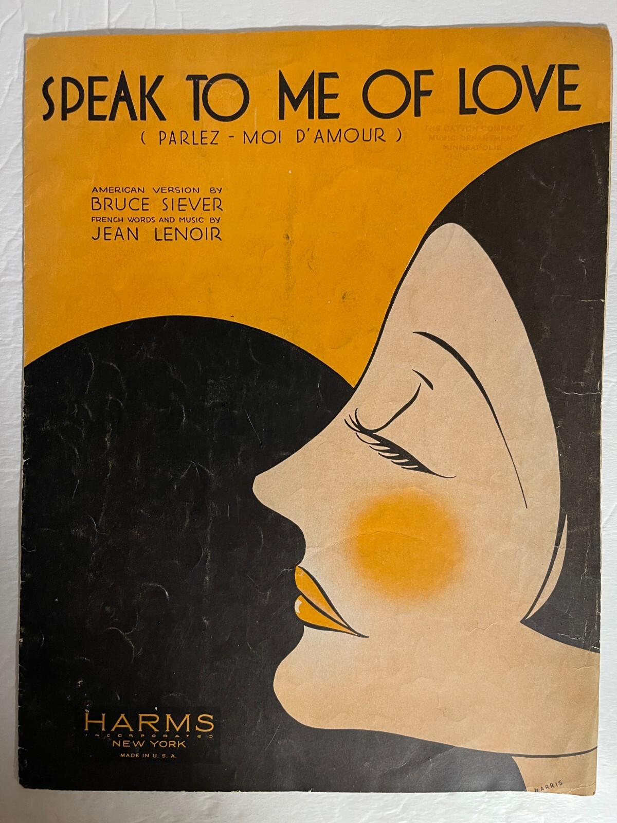 A francia sanzon és az Art Deco korszak hangja