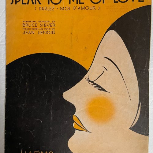 A francia sanzon és az Art Deco korszak hangja